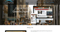 Desktop Screenshot of cityportals.com